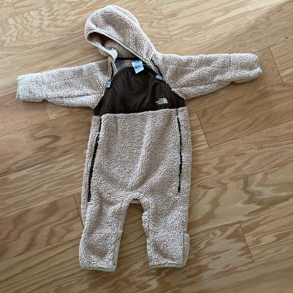 North face Teddy/sherpa one-piece . VGUC